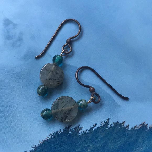 Handmade Beaded Earrings - Picture 3 of 4